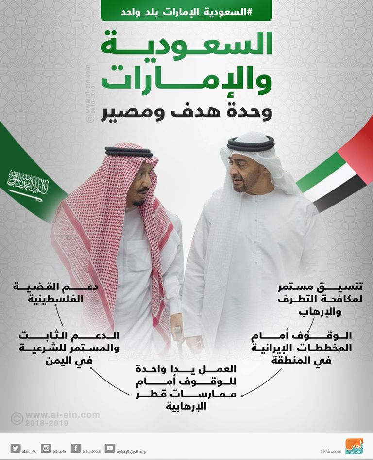 من يهاجم الإمارات يطعن في السعودية