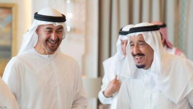 الملك سلمان في قلب الإمارات